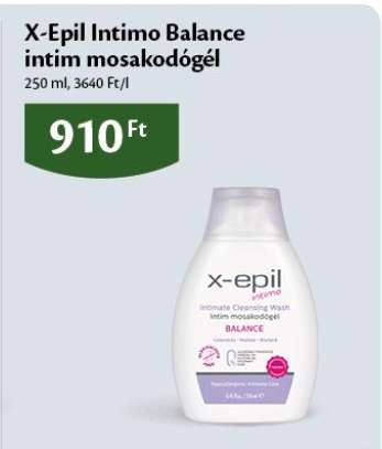 X-Epil Intimo Balance intim mosakodógél