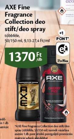 AXE Fine Fragrance Collection deo stift/deo spray