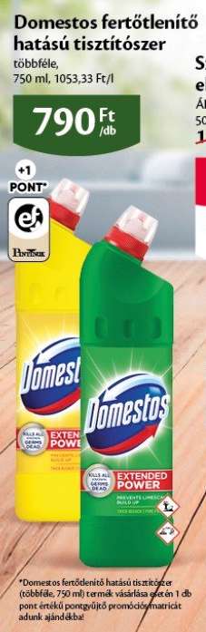 Domestos fertőtlenítő hatású tisztítószer