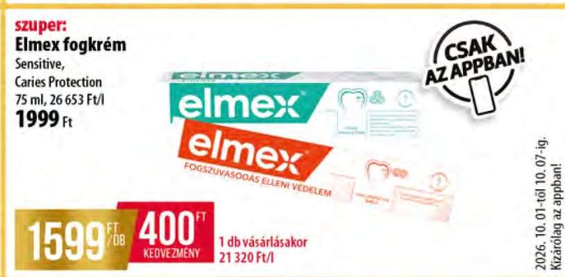 ELMEX FOGKRÉM