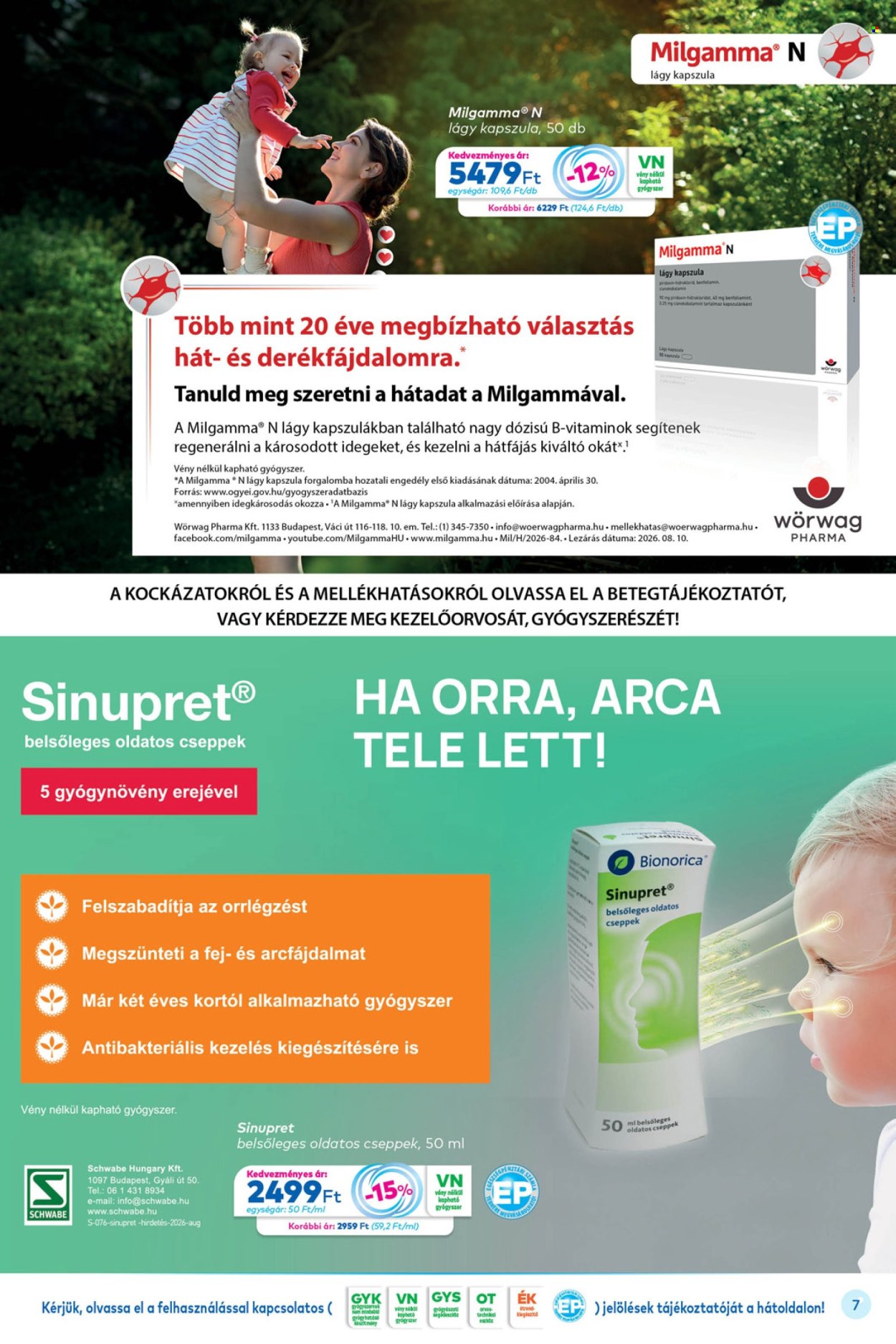 Gyöngy Patikák akciós újság érvényes:  - 2026.10.01 - 2026.10.31. 7. oldal Oldal 7