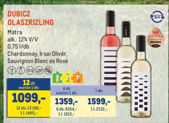 DUBICZ Olaszrizling