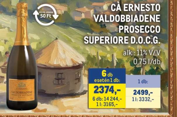 CÀ ERNESTO VALDOBBIADENE PROSECCO SUPERIORE D.O.C.G.