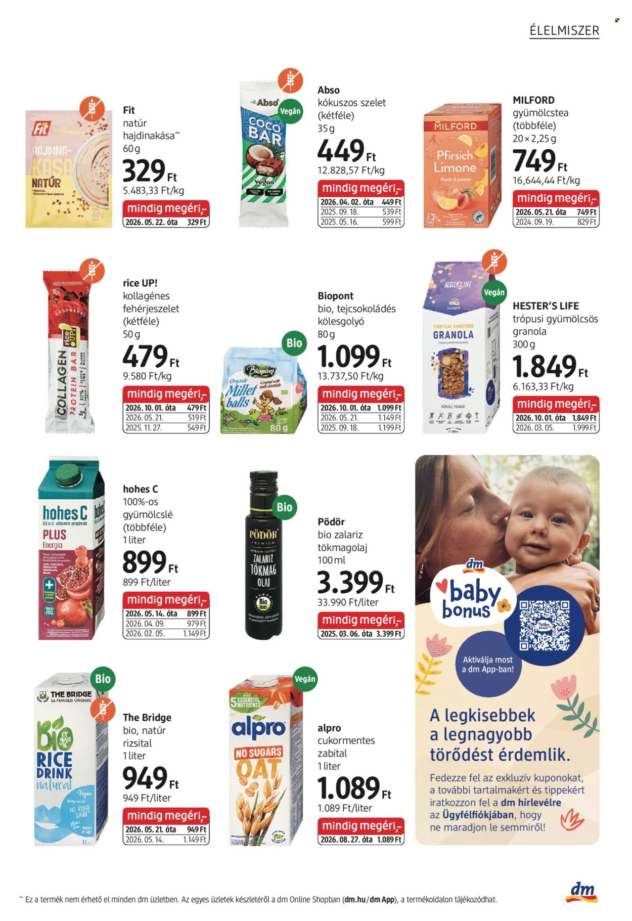 dm drogerie markt akciós újság érvényes:  - 2026.10.01 - 2026.10.14. 15. oldal Oldal 15
