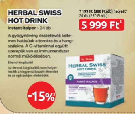 HERBAL SWISS HOT DRINK