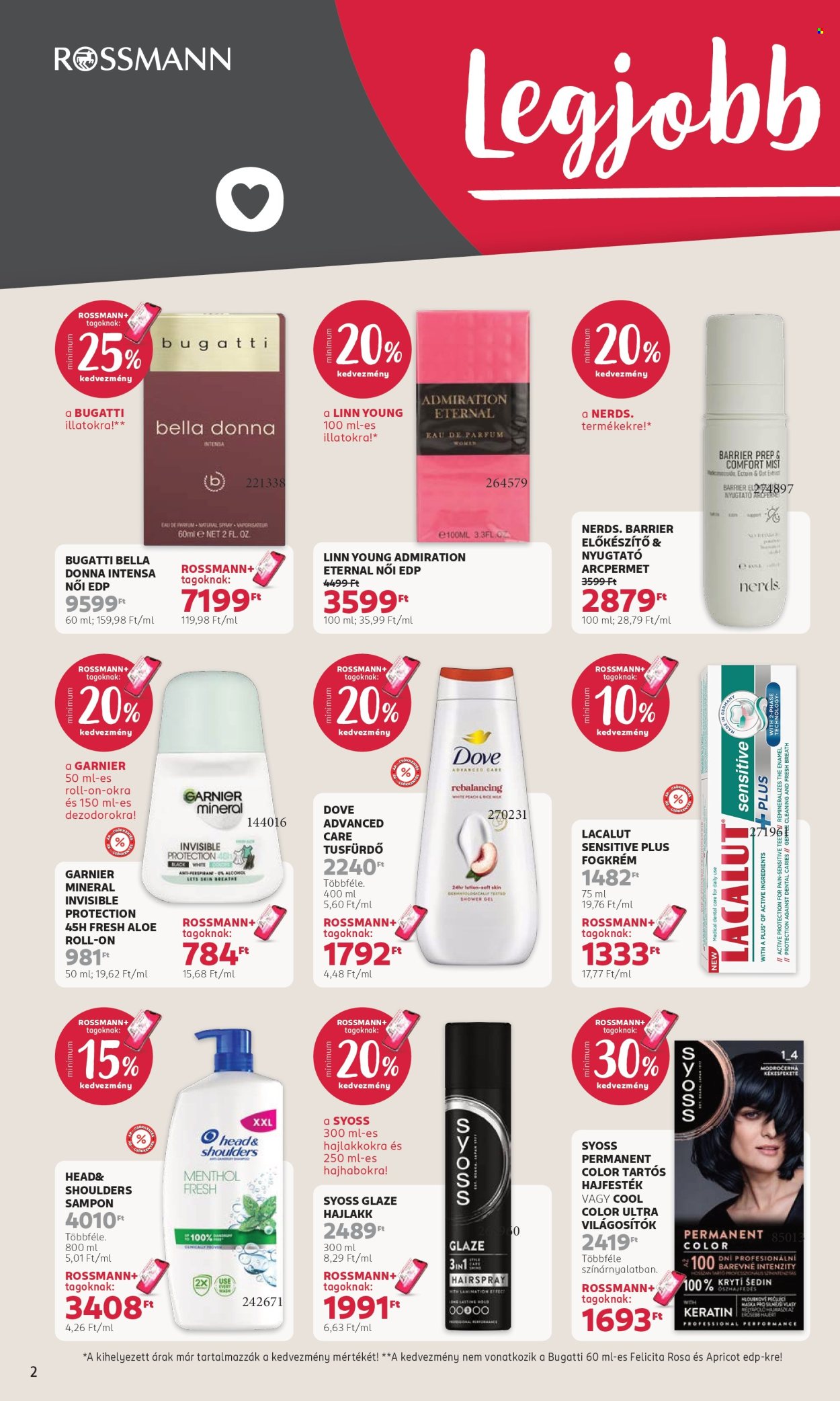 Rossmann akciós újság érvényes:  - 2026.10.05 - 2026.10.09. 2. oldal Oldal 2