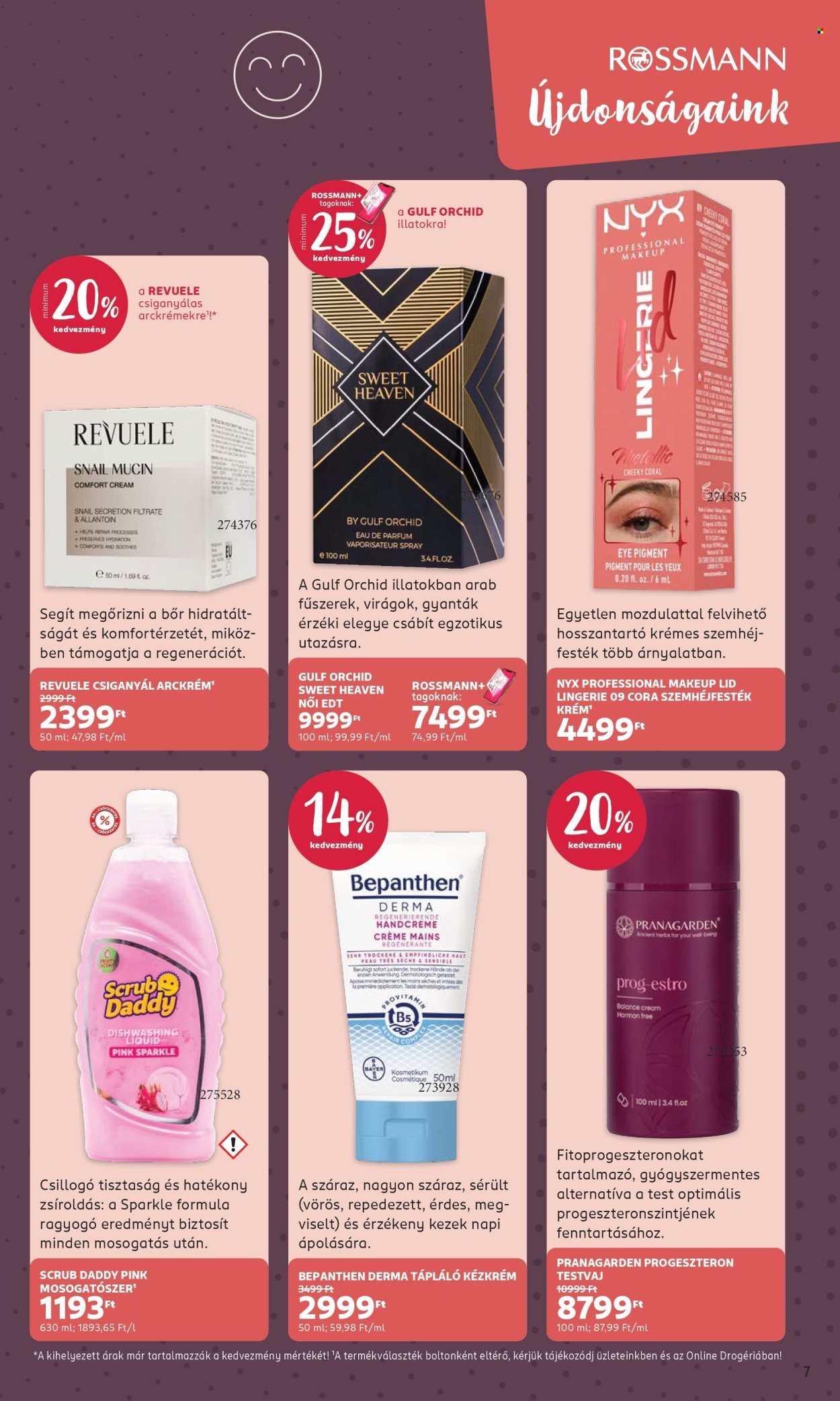 Rossmann akciós újság érvényes:  - 2026.10.05 - 2026.10.09. 7. oldal Oldal 7