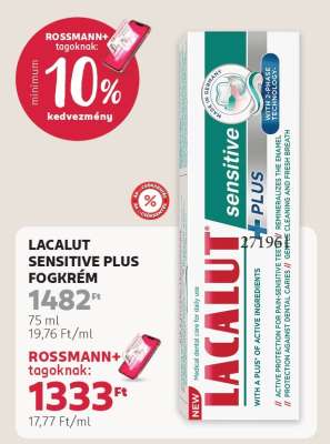 LACALUT SENSITIVE PLUS FOGKRÉM