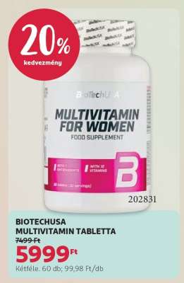BIOTECHUSA MULTIVITAMIN TABLETTA