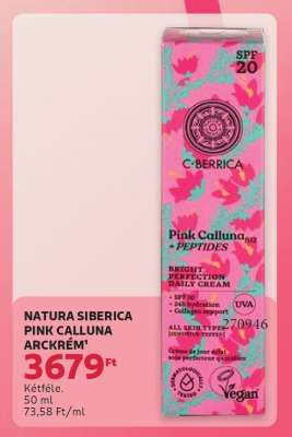 NATURA SIBERICA PINK CALLUNA ARCKRÉM