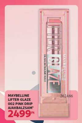 MAYBELLINE LIFTER GLAZE 002 PINK DRIP AJAKBALZSAM