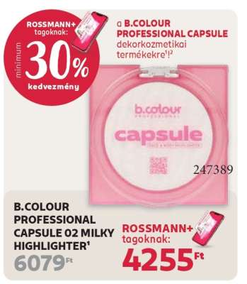 B.COLOUR PROFESSIONAL CAPSULE 02 MILKY HIGHLIGHTER
