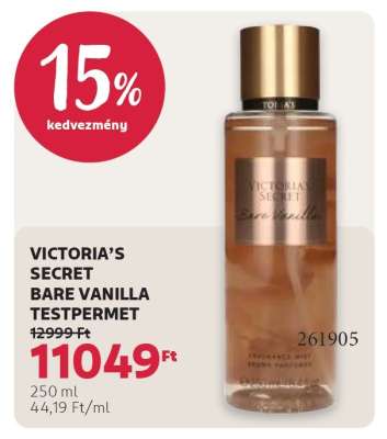 VICTORIA’S SECRET BARE VANILLA TESTPERMET