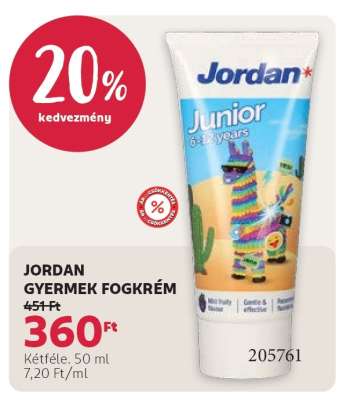 JORDAN GYERMEK FOGKRÉM