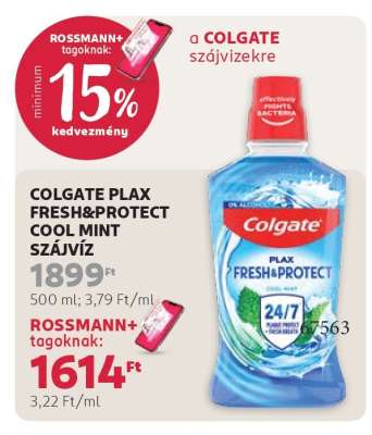 COLGATE PLAX FRESH&PROTECT COOL MINT SZÁJVÍZ