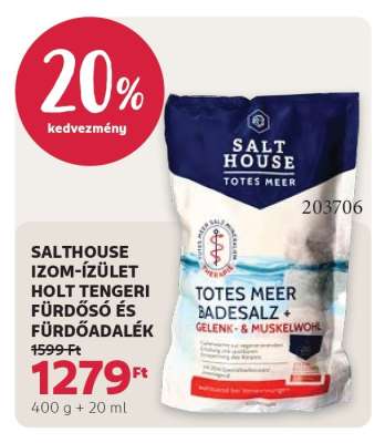 SALTHOUSE IZOM-ÍZÜLET HOLT TENGERI FÜRDŐSÓ ÉS FÜRDŐADALÉK
