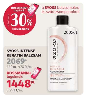 SYOSS INTENSE KERATIN BALZSAM