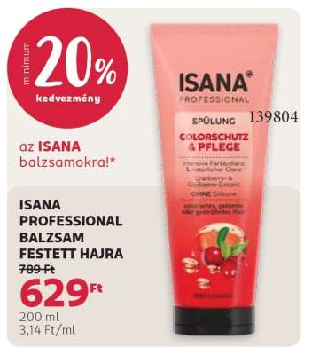 ISANA PROFESSIONAL BALZSAM FESTETT HAJRA