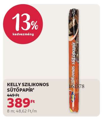 Kelly szilikonos sütőpapír
