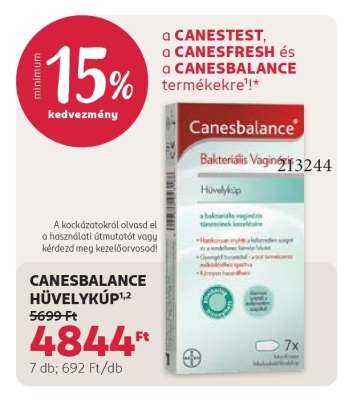CANESBALANCE HÜVELYKÚP