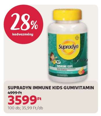 Supradyn Immune Kids gumivitamin