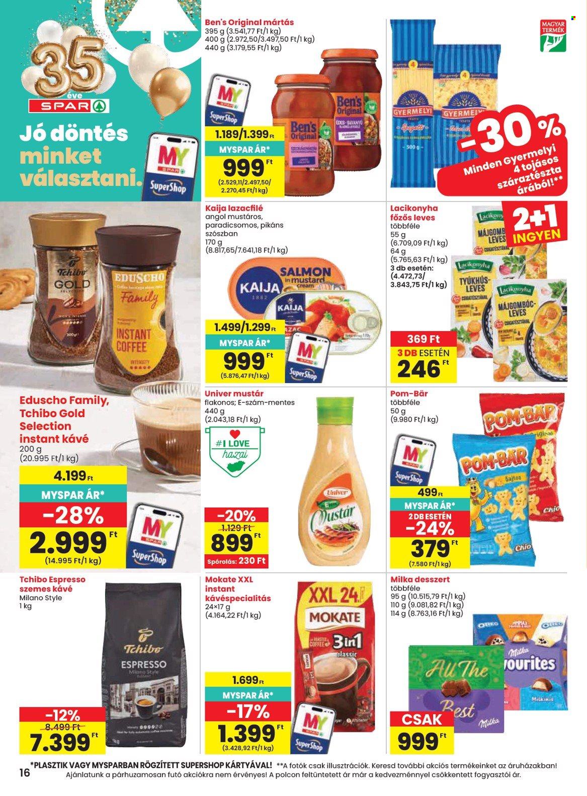 SPAR akciós újság érvényes:  - 2026.10.08 - 2026.10.14. 16. oldal Oldal 16