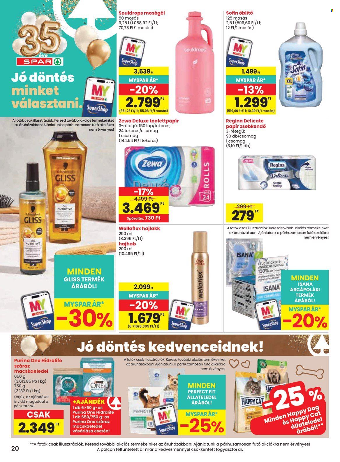 SPAR akciós újság érvényes:  - 2026.10.08 - 2026.10.14. 20. oldal Oldal 20