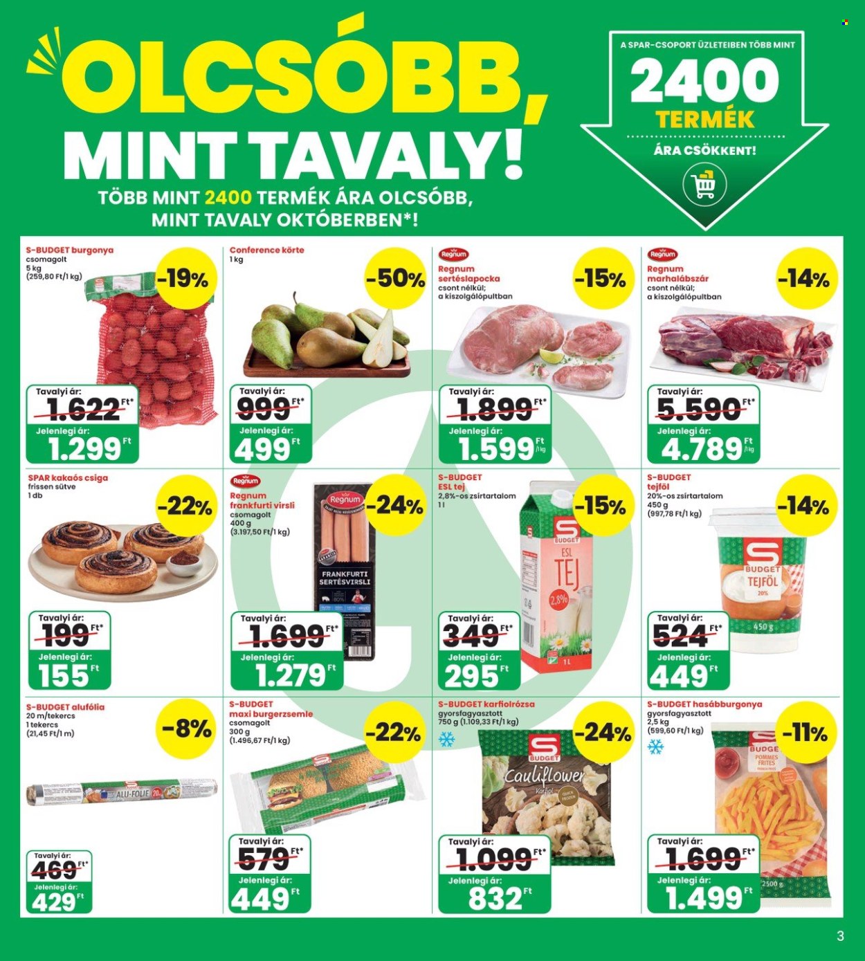 INTERSPAR akciós újság érvényes:  - 2026.10.08 - 2026.10.14. 3. oldal Oldal 3