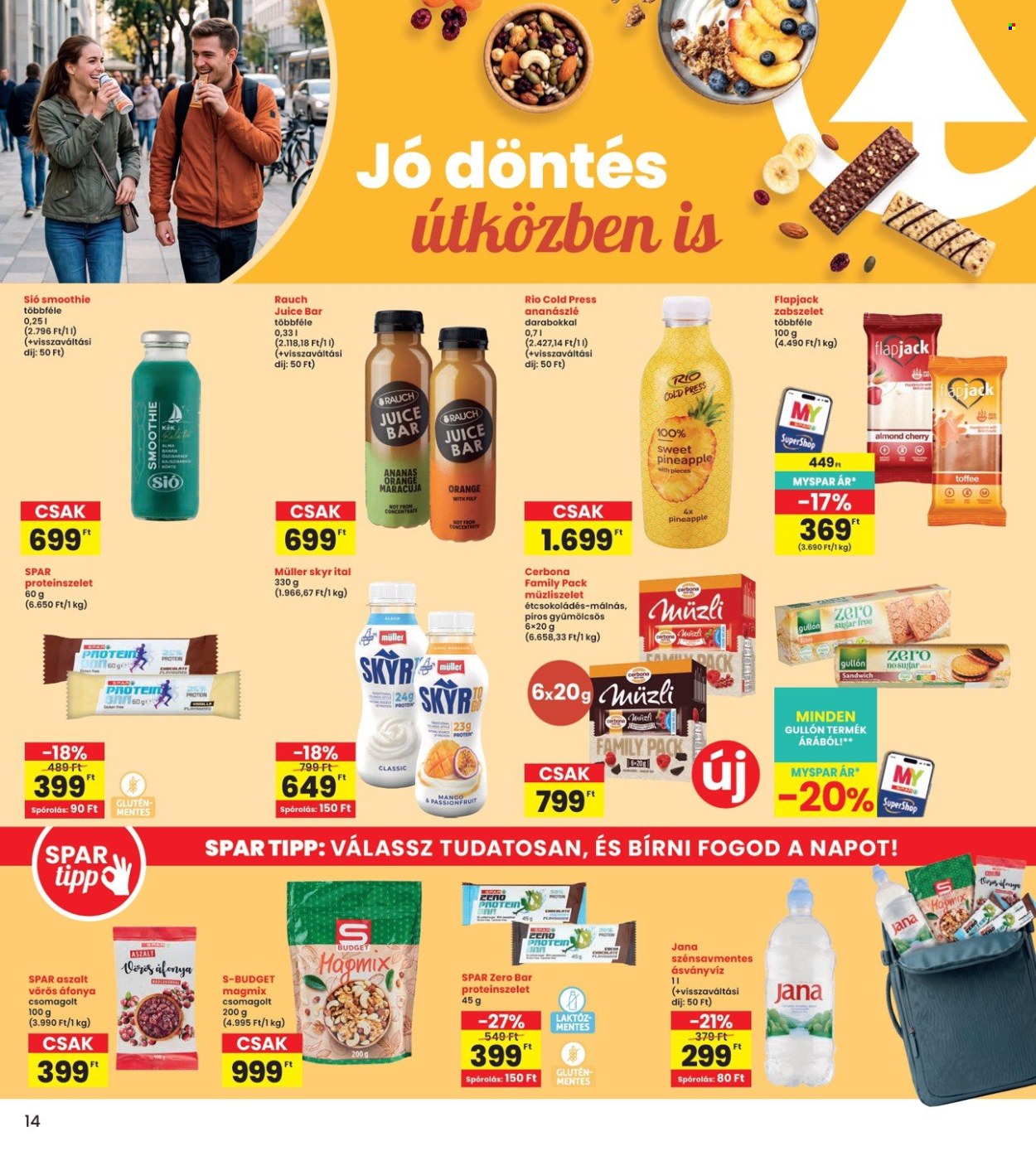 INTERSPAR akciós újság érvényes:  - 2026.10.08 - 2026.10.14. 14. oldal Oldal 14
