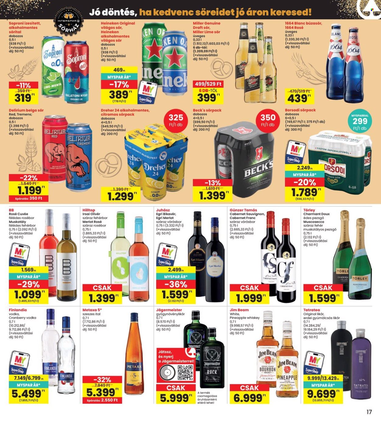INTERSPAR akciós újság érvényes:  - 2026.10.08 - 2026.10.14. 17. oldal Oldal 17