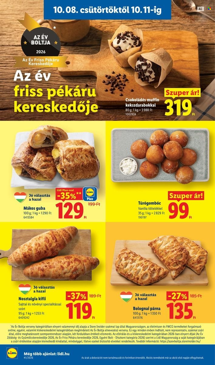 Lidl akciós újság érvényes:  - 2026.10.08 - 2026.10.14. 2. oldal Oldal 2