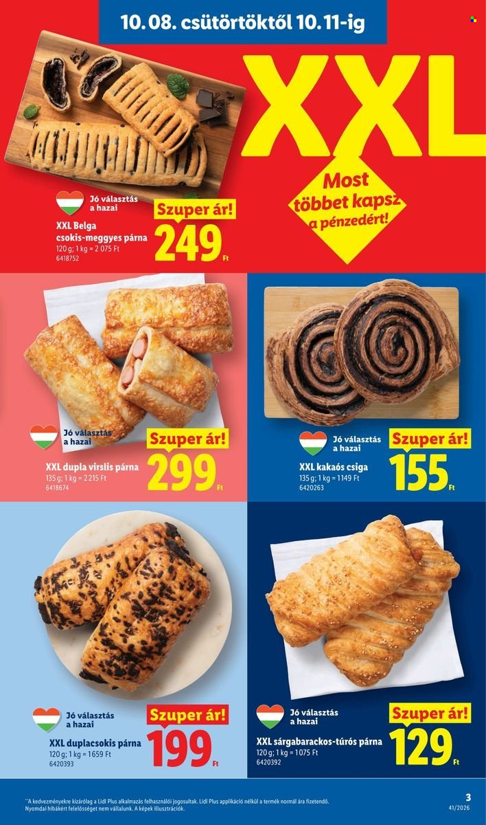 Lidl akciós újság érvényes:  - 2026.10.08 - 2026.10.14. 3. oldal Oldal 3