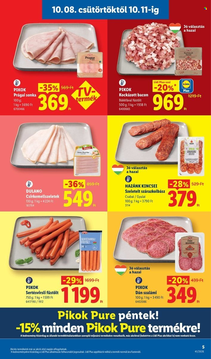 Lidl akciós újság érvényes:  - 2026.10.08 - 2026.10.14. 5. oldal Oldal 5
