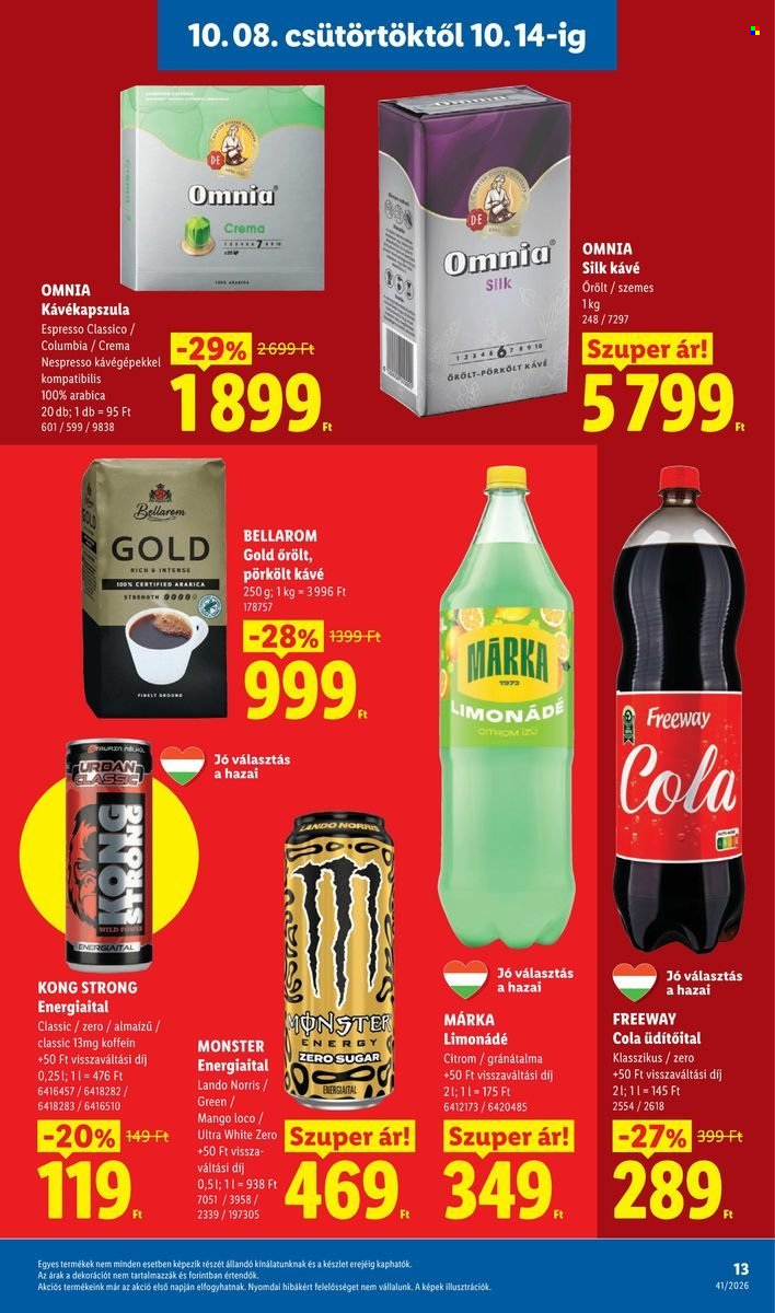 Lidl akciós újság érvényes:  - 2026.10.08 - 2026.10.14. 13. oldal Oldal 13