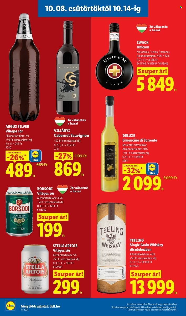 Lidl akciós újság érvényes:  - 2026.10.08 - 2026.10.14. 14. oldal Oldal 14