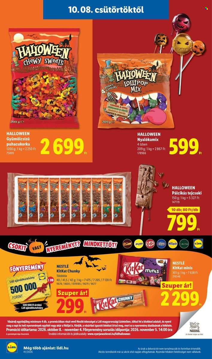 Lidl akciós újság érvényes:  - 2026.10.08 - 2026.10.14. 26. oldal Oldal 26
