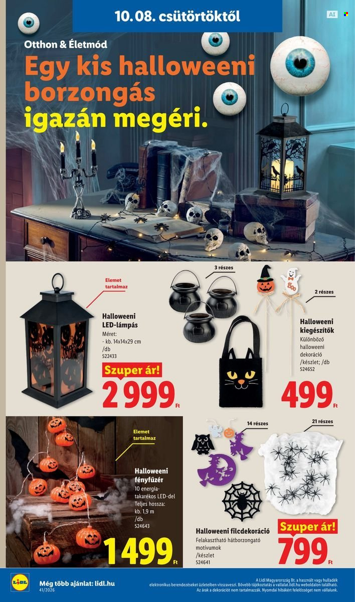 Lidl akciós újság érvényes:  - 2026.10.08 - 2026.10.14. 36. oldal Oldal 36