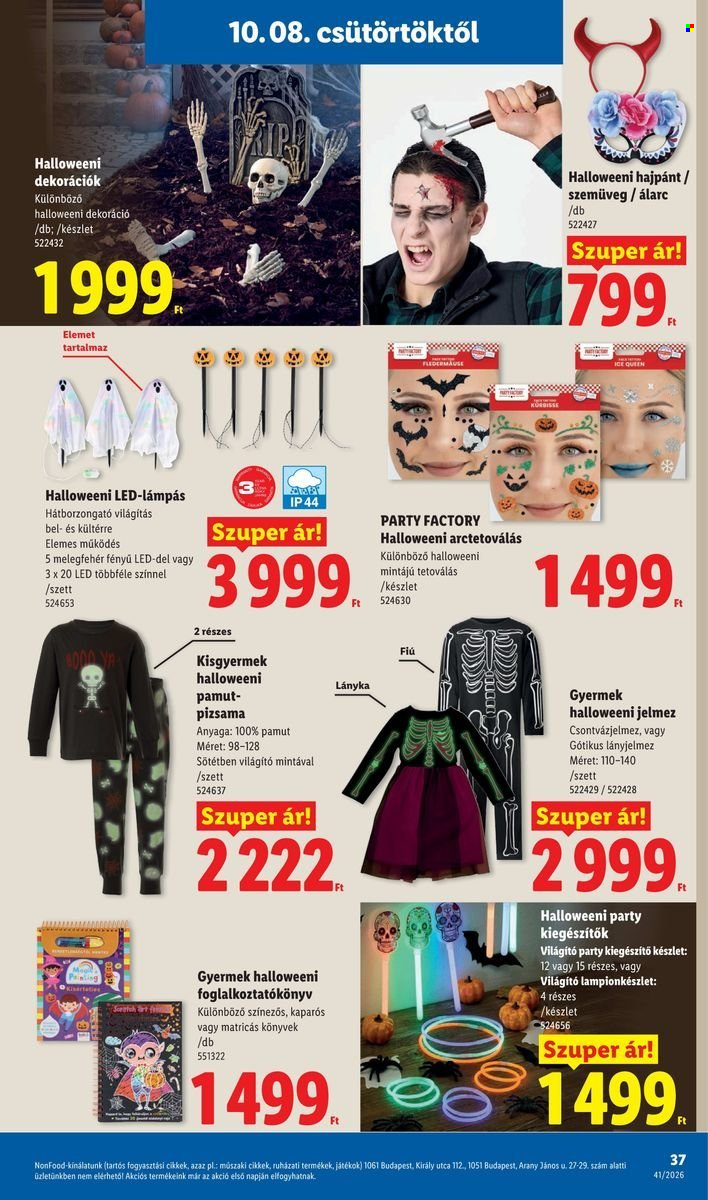 Lidl akciós újság érvényes:  - 2026.10.08 - 2026.10.14. 37. oldal Oldal 37