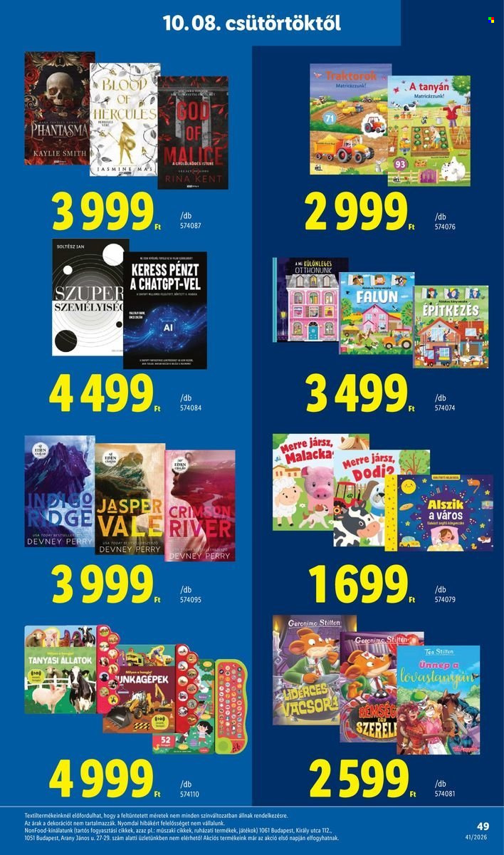 Lidl akciós újság érvényes:  - 2026.10.08 - 2026.10.14. 49. oldal Oldal 49