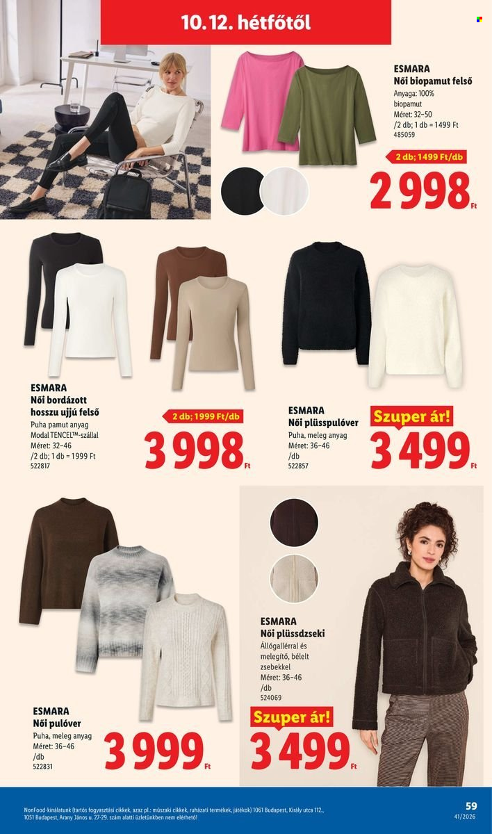 Lidl akciós újság érvényes:  - 2026.10.08 - 2026.10.14. 59. oldal Oldal 59