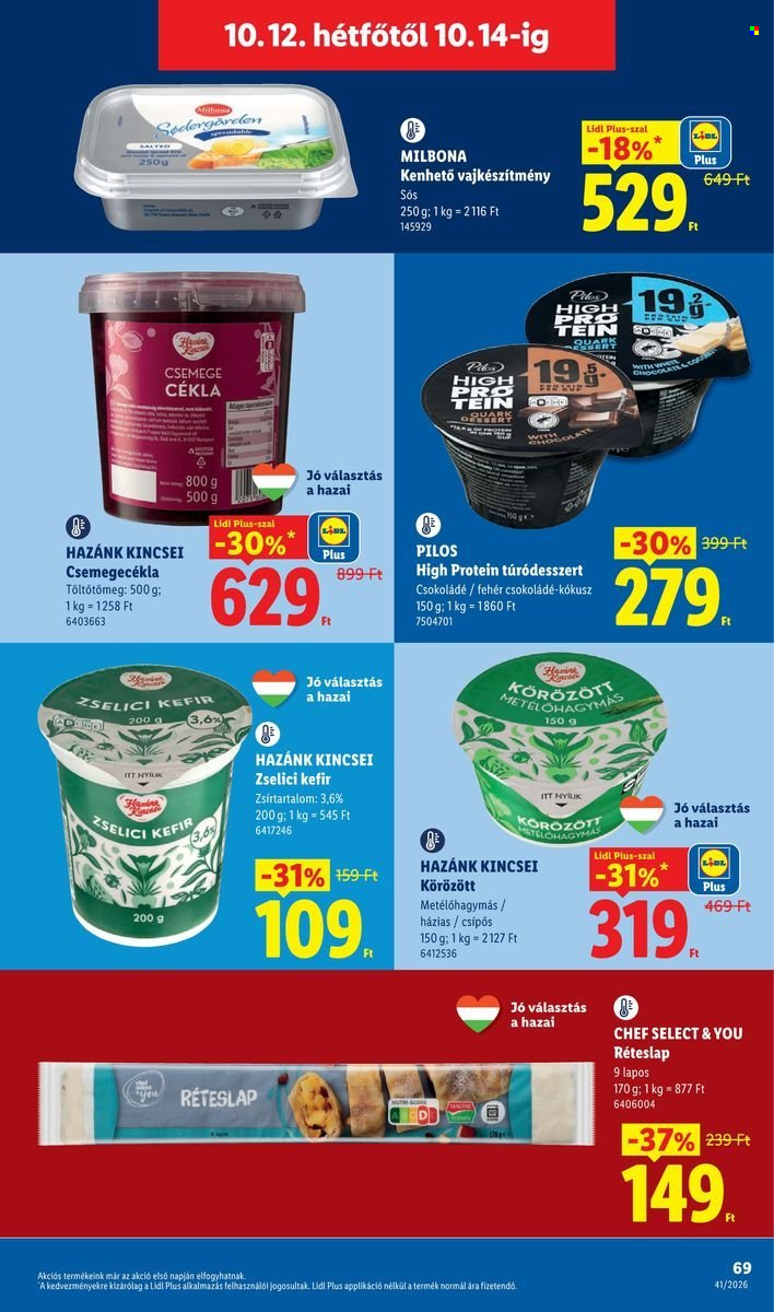Lidl akciós újság érvényes:  - 2026.10.08 - 2026.10.14. 69. oldal Oldal 69