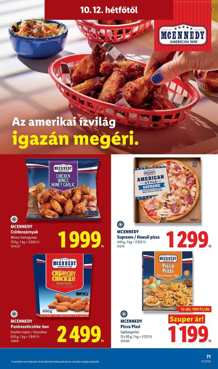 Lidl akciós újság érvényes:  - 2026.10.08 - 2026.10.14. 71. oldal Oldal 71