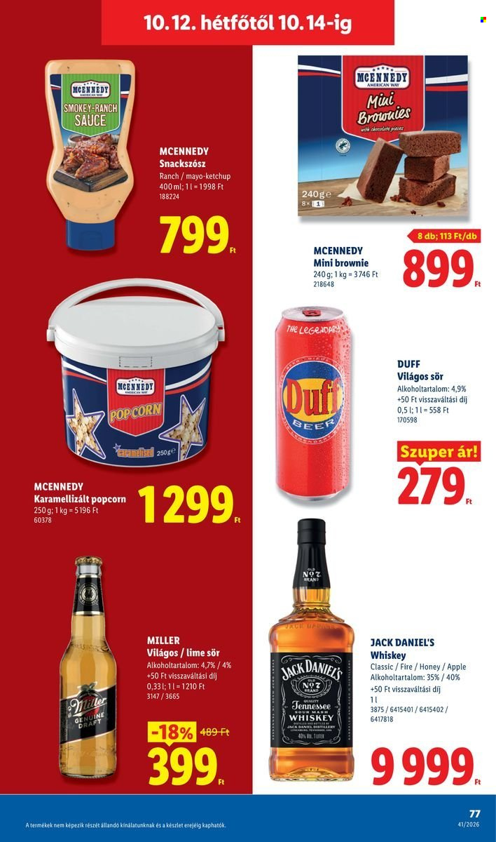 Lidl akciós újság érvényes:  - 2026.10.08 - 2026.10.14. 77. oldal Oldal 77