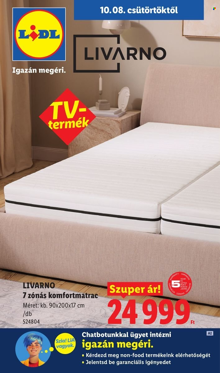 Lidl akciós újság érvényes:  - 2026.10.08 - 2026.10.14. 1. oldal Oldal 1