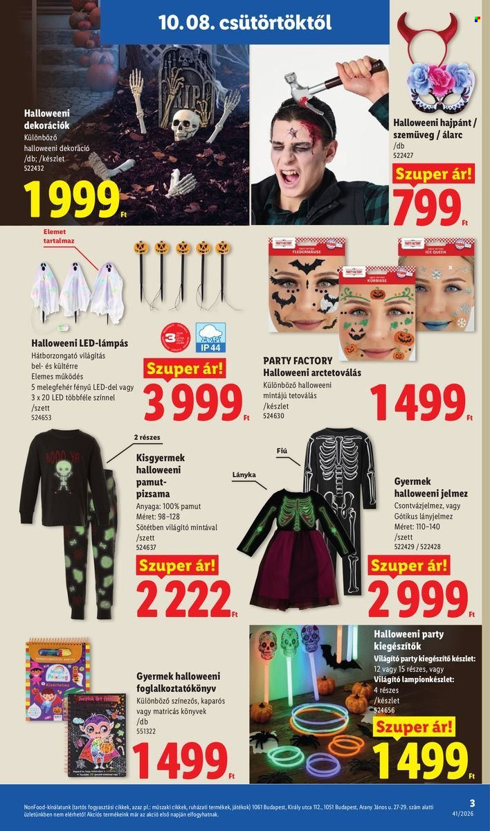 Lidl akciós újság érvényes:  - 2026.10.08 - 2026.10.14. 3. oldal Oldal 3