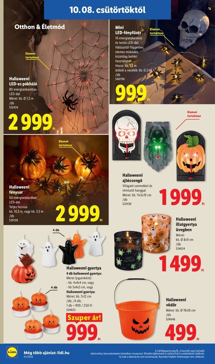 Lidl akciós újság érvényes:  - 2026.10.08 - 2026.10.14. 4. oldal Oldal 4