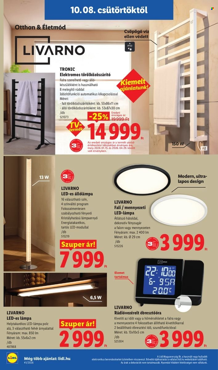 Lidl akciós újság érvényes:  - 2026.10.08 - 2026.10.14. 6. oldal Oldal 6