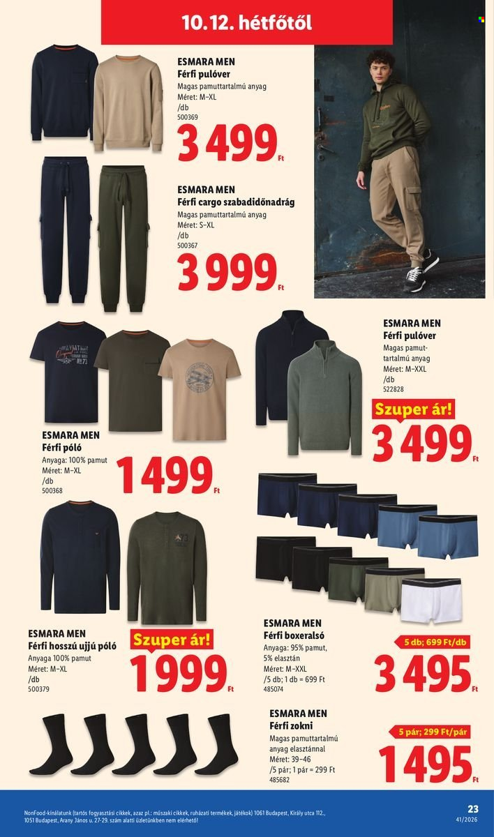 Lidl akciós újság érvényes:  - 2026.10.08 - 2026.10.14. 23. oldal Oldal 23