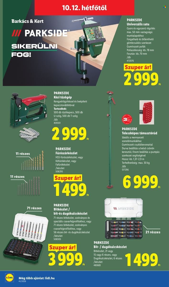 Lidl akciós újság érvényes:  - 2026.10.08 - 2026.10.14. 26. oldal Oldal 26