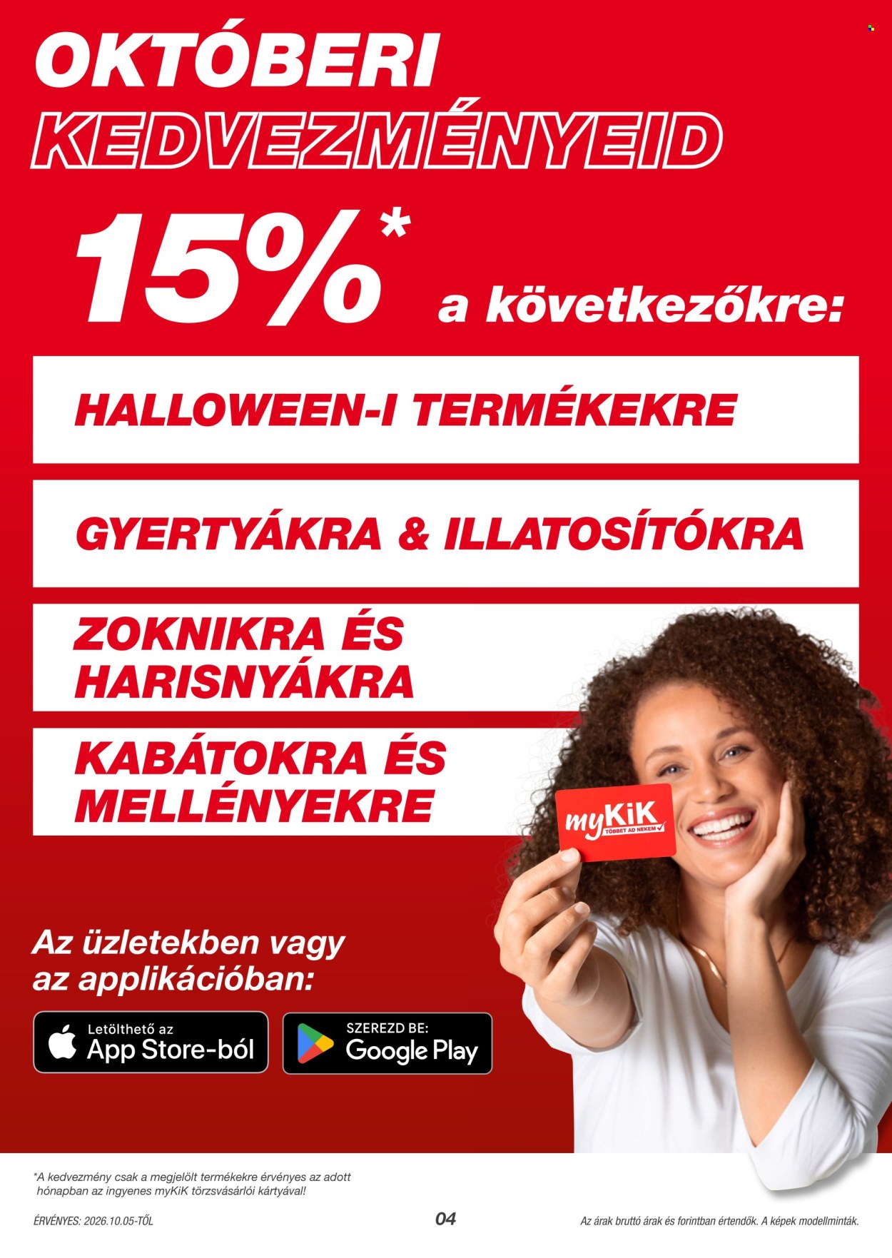 Kik akciós újság érvényes: . 4. oldal Oldal 4